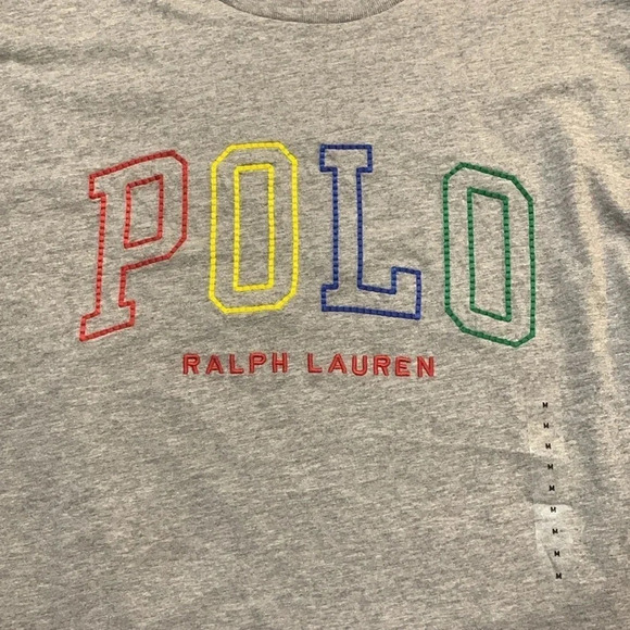 Polo Ralph Lauren Long Sleeve T-Shirt Embroidered Men’s Size Medium NWT - Picture 2 of 10